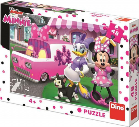 Jucării și Jocuri pentru copii - Puzzle - Minnie si Daisy (48 piese)