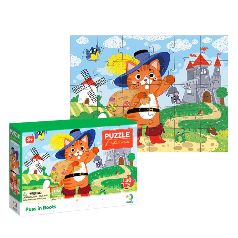 Puzzle Motanul Încălțat, 30 piese, varsta 3-6 ani [2]