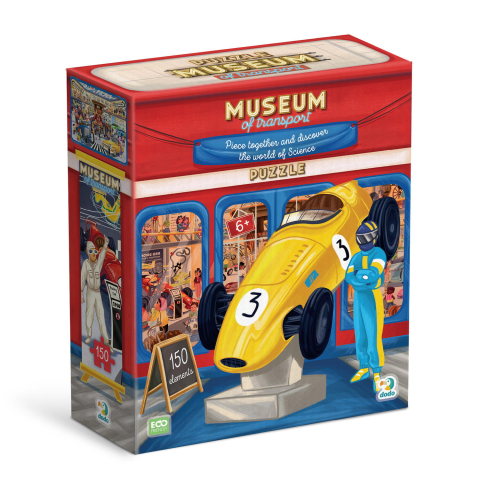 Jucării și Jocuri pentru copii - Puzzle - Muzeul transporturilor (150 piese)