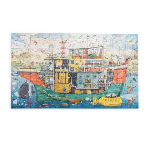 Puzzle observatie Sub apa, Moulin Roty Baiat, Fata, varsta 3 - 6 ani, 6 - 9 ani [3]