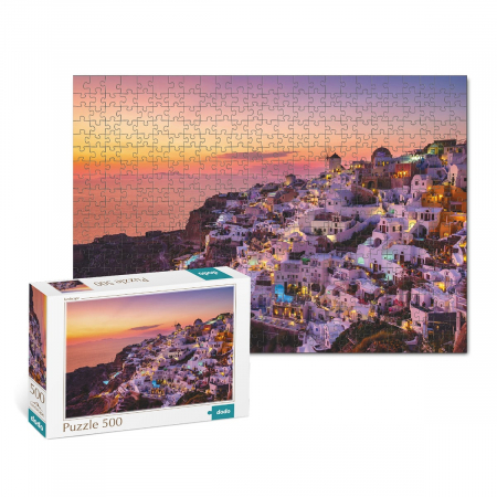 Puzzle Oia village, Grecia, 500 piese, 8+ ani [2]