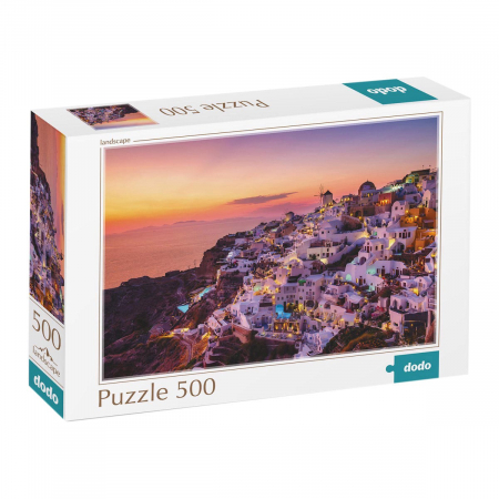 Jucării și Jocuri pentru copii - Puzzle Oia village, Grecia, 500 piese, 8+ ani