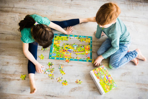 Puzzle - Orasul (80 piese) [4]