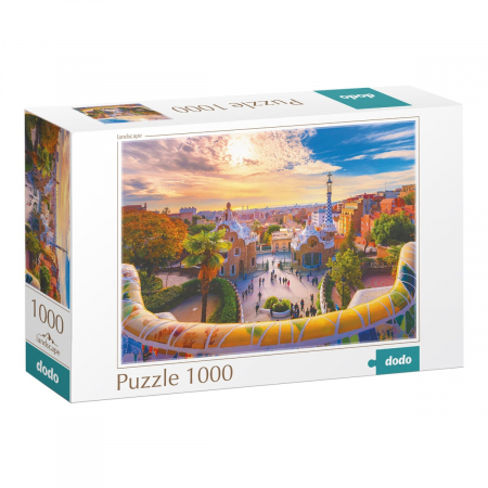 Jucării și Jocuri pentru copii - Puzzle Parcul Guell, Barcelona, 1000 piese, 8+ ani