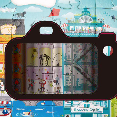 Puzzle pentru copii de podea Orasul animat (49 piese), copii varsta 4 ani+ [2]