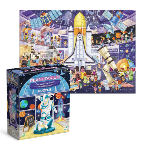 Jucării și Jocuri pentru copii - Puzzle - Planetariu (150 piese)