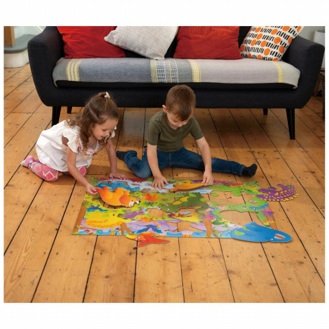 Puzzle Podea: Dinozauri (30 piese) [2]