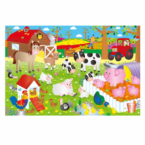 Puzzle Podea: Ferma (30 piese) [2]
