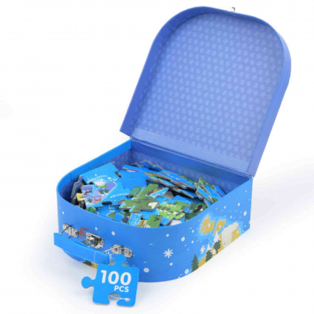 Puzzle de podea pentru copii - Harta Lumii. [6]