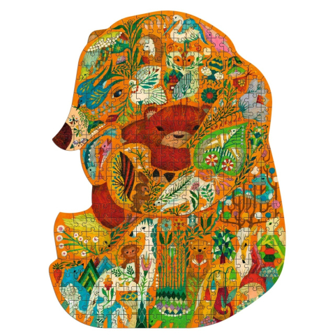Puzzle Puzz'Art Ursul, Djeco Adult, Baiat, Fata, varsta +9 ani, 6 - 9 ani [1]