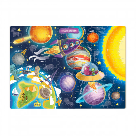 Puzzle Spatiul Cosmic, 100 piese, 5-10 [1]
