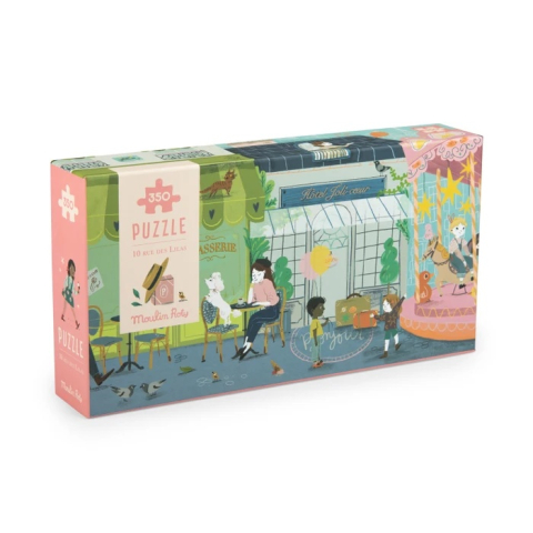 Jucării și Jocuri pentru copii - Puzzle Stradute pariziene, Moulin Roty Baiat, Fata, varsta 3 - 6 ani, 6 - 9 ani
