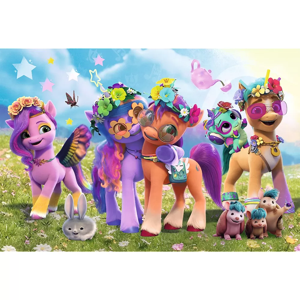 Puzzle trefl 100 my little pony poneii amuzanti [1]