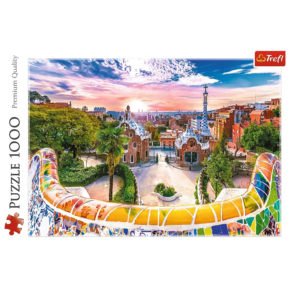 Puzzle trefl 1000 apus peste barcelona [2]