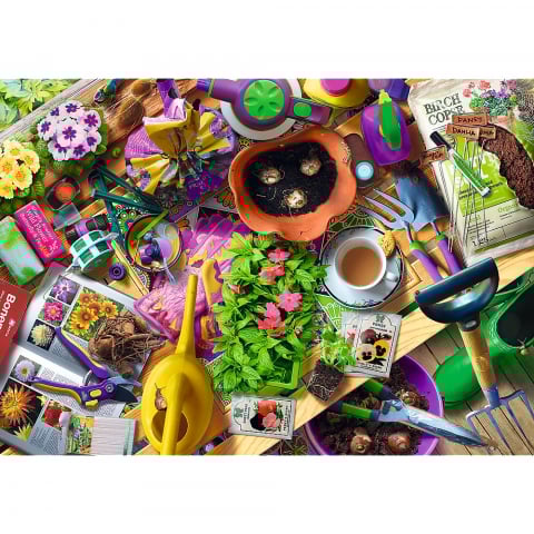 Puzzle trefl 1000 aranjarea gradinii artist andrew farley [1]