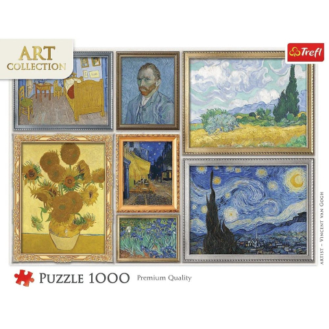Puzzle trefl 1000 art collection vincent van gogh copii varsta 12 ani - +15 ani [2]