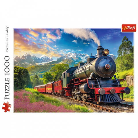 Puzzle trefl 1000 calatorie cu trenul [2]