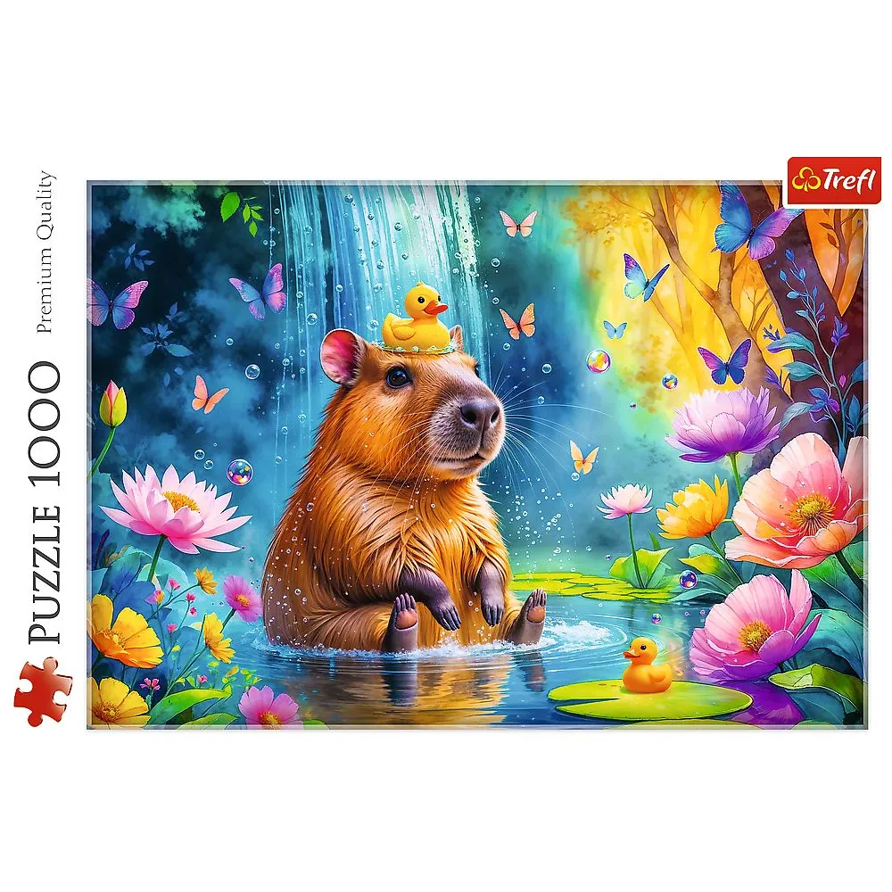 Puzzle trefl 1000 capybara, copii varsta 12 ani pana la +15 ani [2]