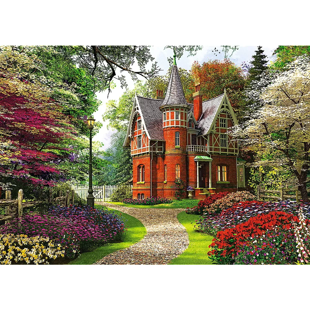 Puzzle trefl 1000 casa in stil victorian [3]