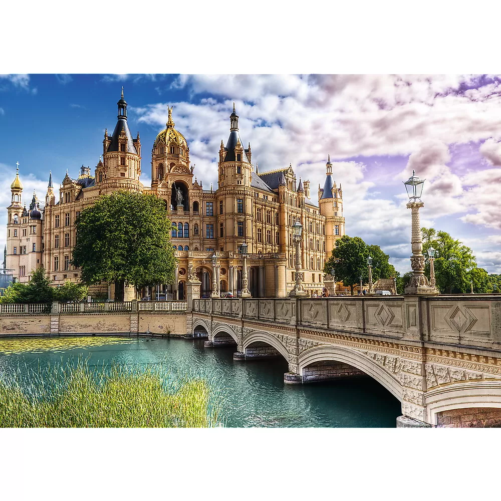 Puzzle trefl 1000 castelul de pe insula, copii varsta 12 ani pana la +15 ani [1]