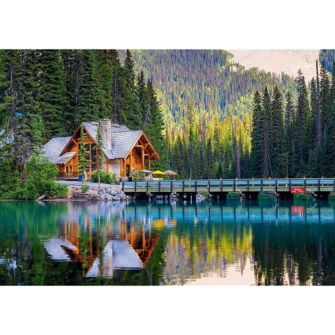 Puzzle trefl 1000 colectia sua lacul emerald parcul national yoho poster inclus copii cu varsta peste 12 ani [1]