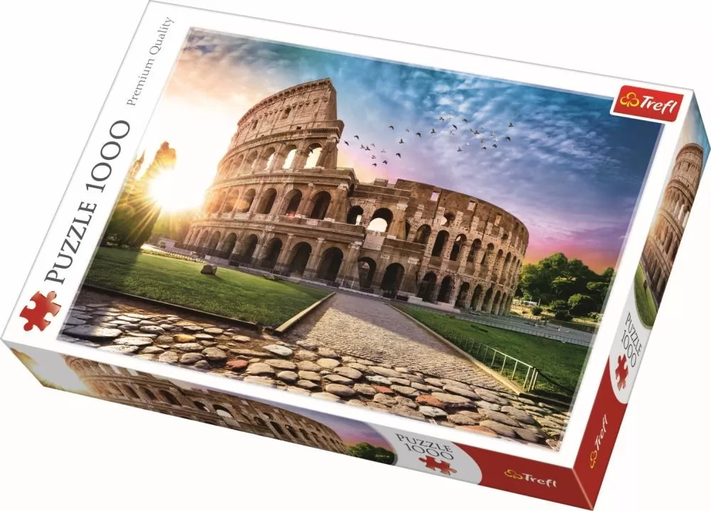 Jucării și Jocuri pentru copii - Puzzle trefl 1000 coloseum