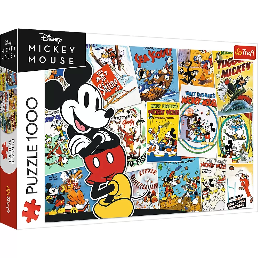 Jucării și Jocuri pentru copii - Puzzle trefl 1000 disney lumea lui mickey