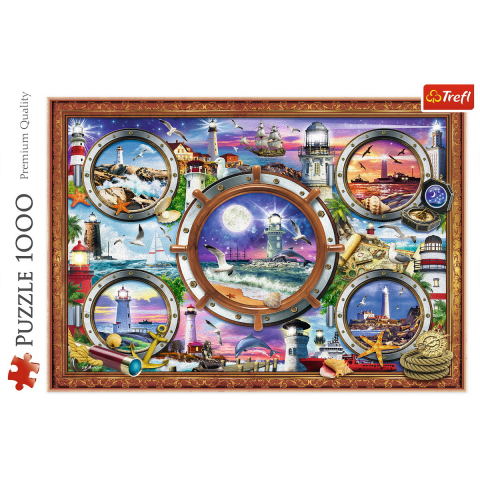 Puzzle trefl 1000 faruri pline de culoare [2]