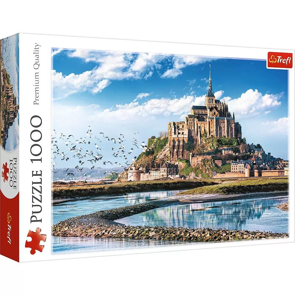 Jucării și Jocuri pentru copii - Puzzle trefl 1000 mont saint michel