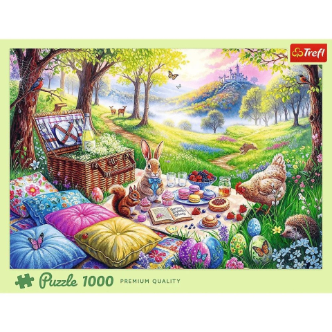 Puzzle trefl 1000 picnic in pajiste copii varsta 12 ani - +15 ani [2]