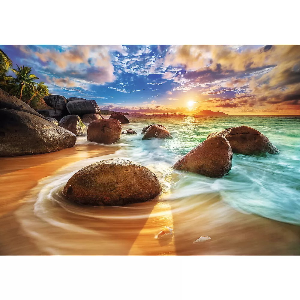 Puzzle trefl 1000 plaja samudra india [1]