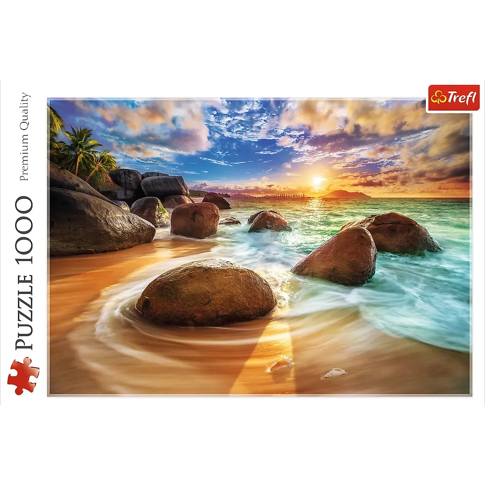 Puzzle trefl 1000 plaja samudra india [2]