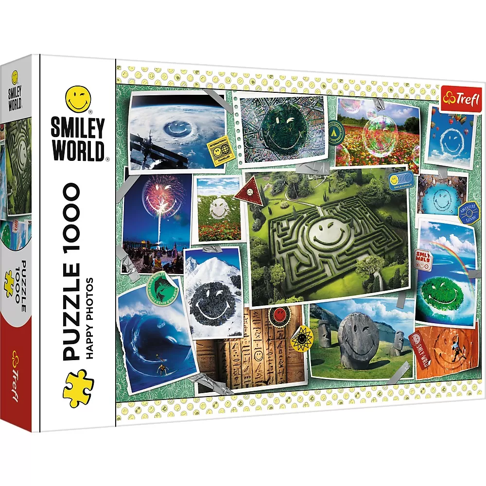 Jucării și Jocuri pentru copii - Puzzle trefl 1000 poze fericite