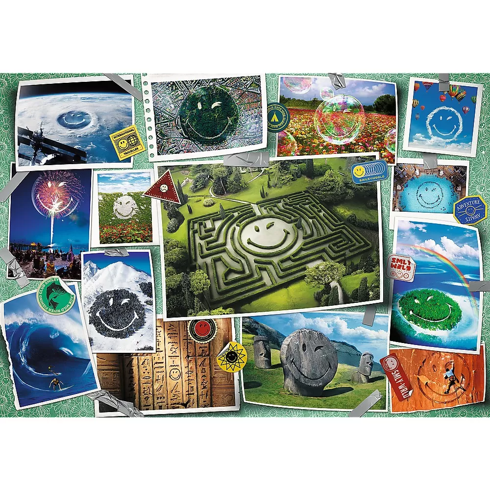 Puzzle trefl 1000 poze fericite [1]