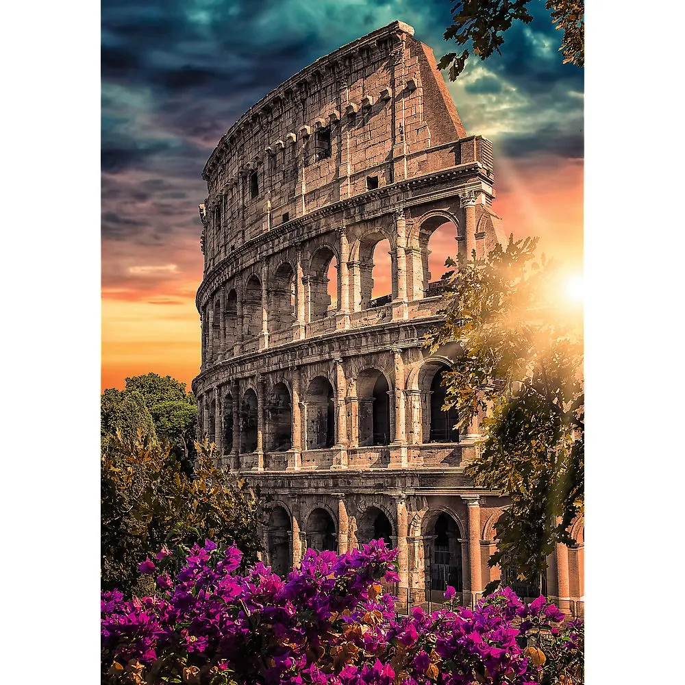 Puzzle trefl 1000 premium plus colosseum amfiteatrul din roma, copii varsta 12 ani pana la +15 ani [1]