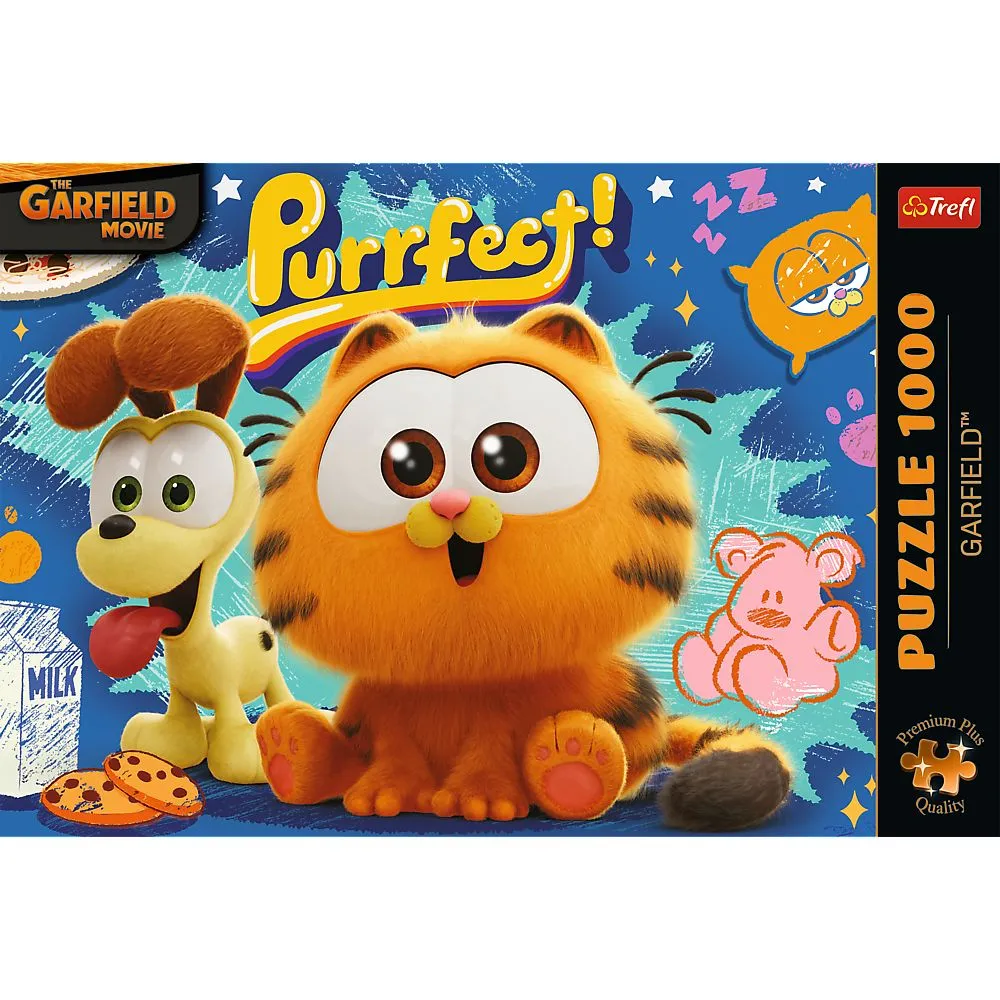 Puzzle trefl 1000 premium plus garfield, copii varsta 12 ani pana la +15 ani [2]