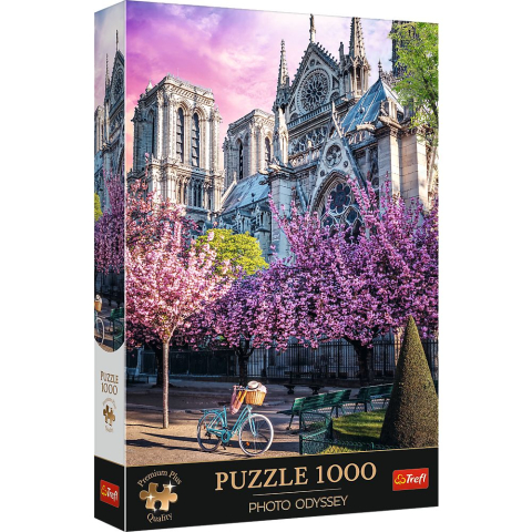 Jucării și Jocuri pentru copii - Puzzle trefl 1000 premium plus photo odyssey catedrala notre dame paris