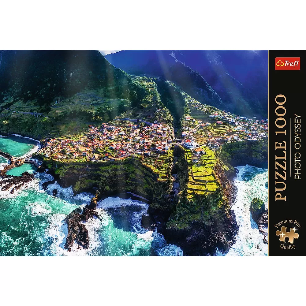 Puzzle trefl 1000 premium plus photo odyssey insula madeira portugalia [2]