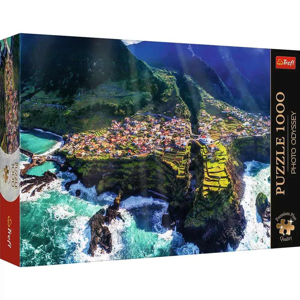 Jucării și Jocuri pentru copii - Puzzle trefl 1000 premium plus photo odyssey insula madeira portugalia