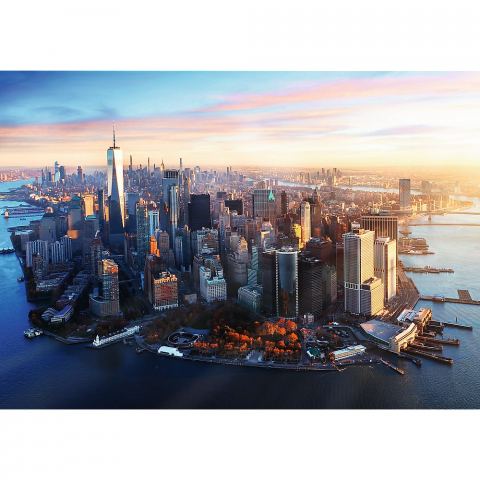 Puzzle trefl 1000 premium plus photo odyssey manhattan new york [1]