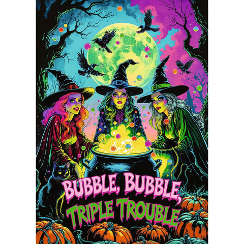 Puzzle trefl 1000 premium plus sala groazei vrajitoare [1]