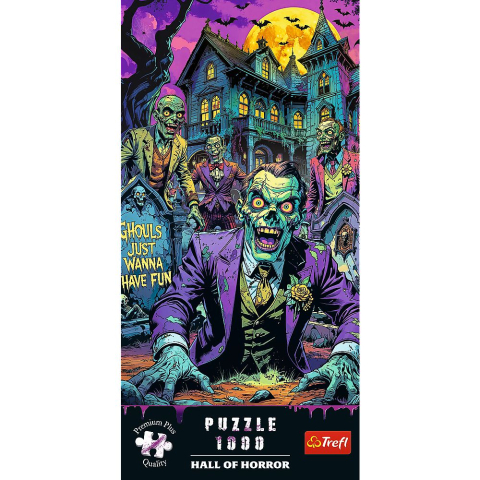 Puzzle trefl 1000 premium plus sala groazei zombi [2]