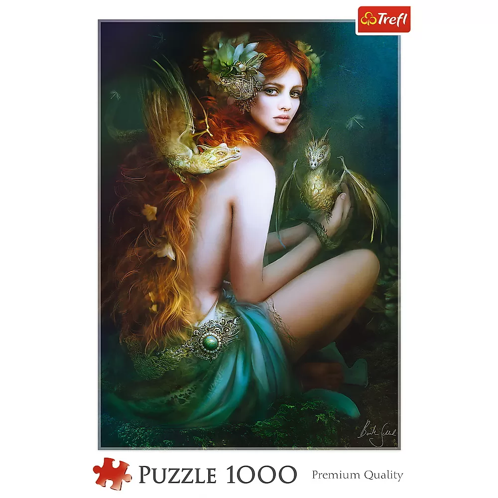 Puzzle trefl 1000 prietena cu dragonii [2]
