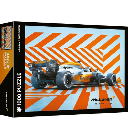 Jucării și Jocuri pentru copii - Puzzle trefl 1000 soft touch formula1 mclaren gulf livery copii varsta 12 ani - +15 ani
