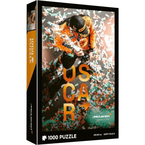 Jucării și Jocuri pentru copii - Puzzle trefl 1000 soft touch formula1 mclaren scar piastri maiden grand prix copii 12 ani - +15 ani
