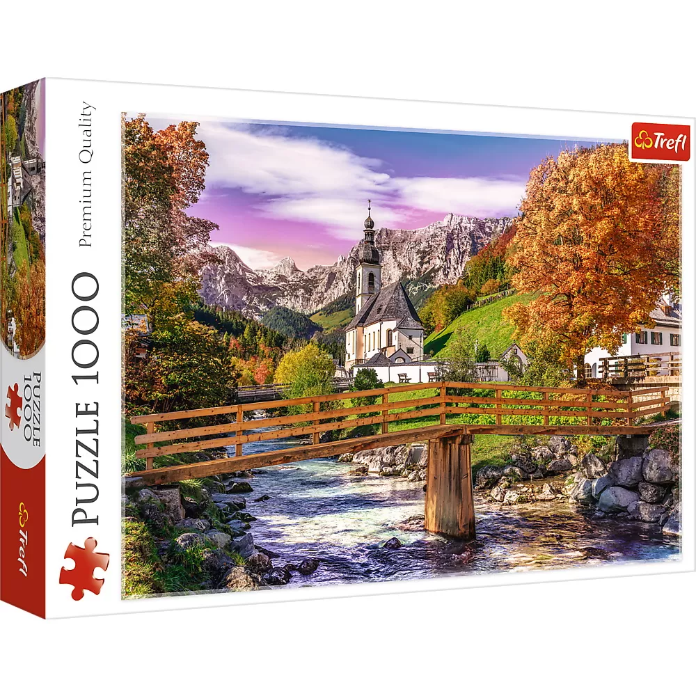 Jucării și Jocuri pentru copii - Puzzle trefl 1000  toamna in bavaria