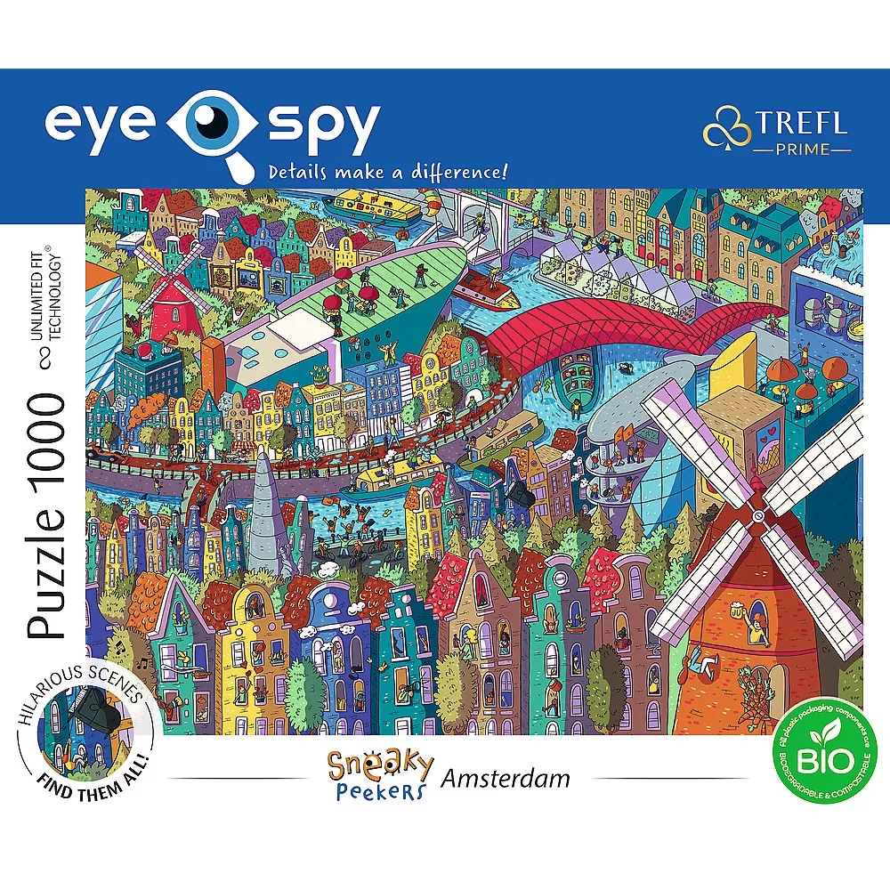 Puzzle trefl 1000 uft eye spy amsterdam [2]