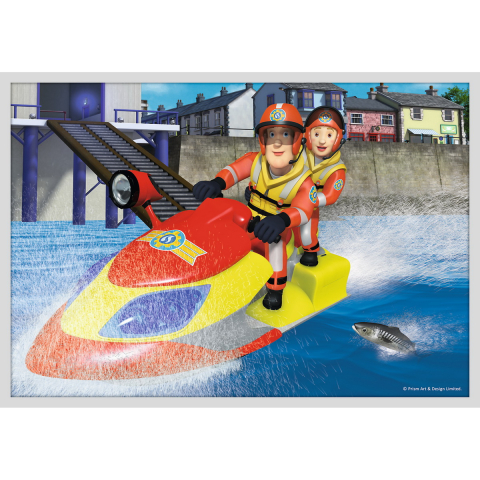 Puzzle trefl 10in1 echipa pompierului sam [3]