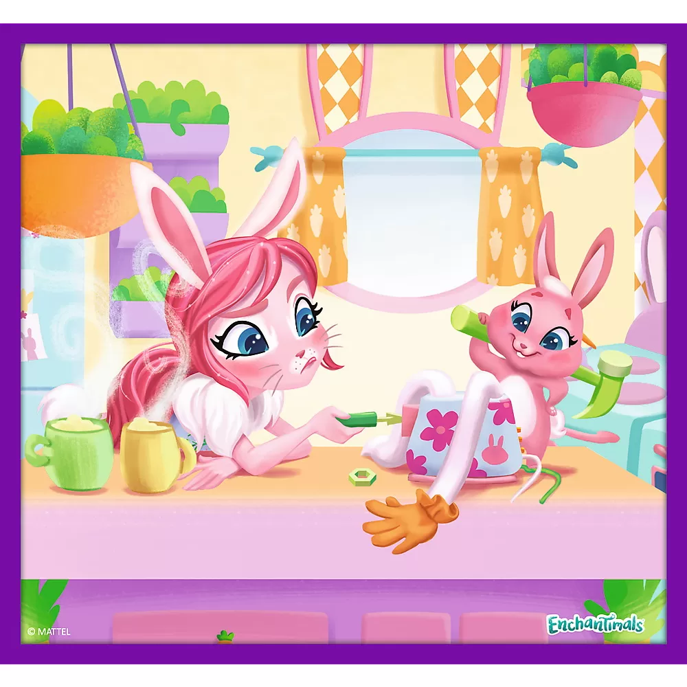 Puzzle trefl 10in1 enchantimals - fetele uimitoare [7]