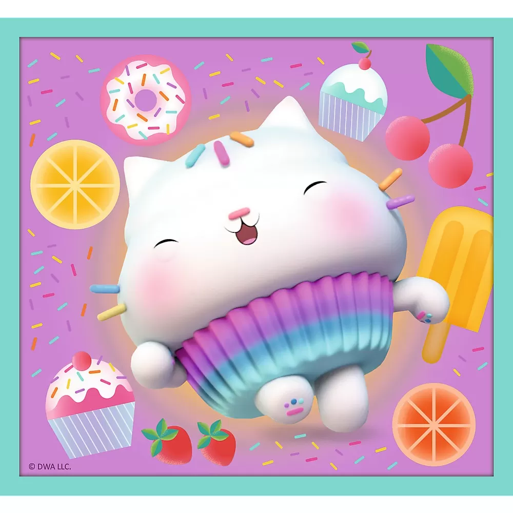 Puzzle trefl 10in1 gabbys dollhouse in universul lui gabby [2]
